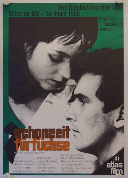 Schonzeit für Füchse originales deutsches Filmplakat